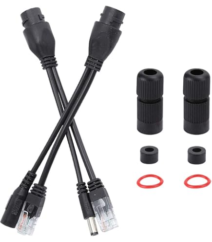 Amazon.co.jp: Solid Camera 5V/12V IEEE802.3af 準拠PoEスプリッター